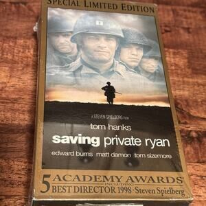 Saving Private Ryan Sealed VHS Limited Edition